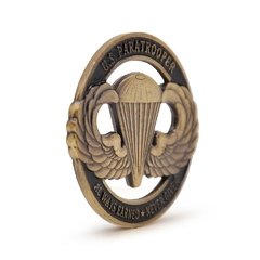 Imagem do Moeda Comemorativa Airborne Paraquedista US Paratrooper Militar