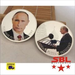 Moeda Presidente Vladimir Putin Comemorativa - comprar online