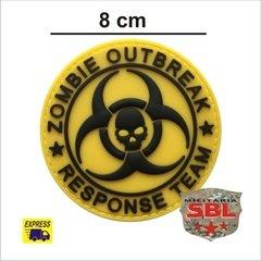 Patch Emborrachado Caçadores de Zombies - MILITARIA SBL 