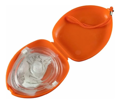 Máscara Resuscitador Pocket para RCP com Válvula e Filtro Kit Emergência - comprar online