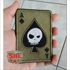 Patch As de Espadas Atirador sniper ceifador matador - MILITARIA SBL 