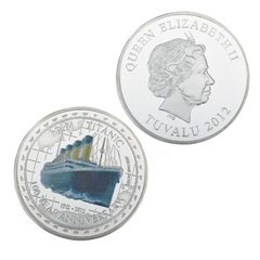 Moeda Titanic e sua trágica rota marítima - comprar online