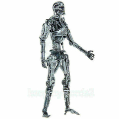 Boneco Exterminador do Futuro T-800 Terminator 2 (Endoskeleton) Cyberdyne 18cm NECA Figura de ação na internet