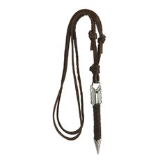 Pingente Flecha de Metal com tiras de Couro Original - MILITARIA SBL 
