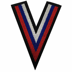 Patch Bandeira V Rússia (bordados)