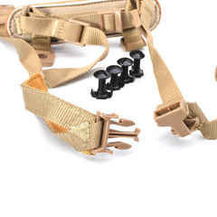 TB2 Cordinha Jugular Sustentação para Capacete MICH - MILITARIA SBL 