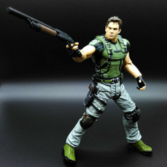 Boneco Chris Redfield Resident Evil 18cm NECA Figura de ação