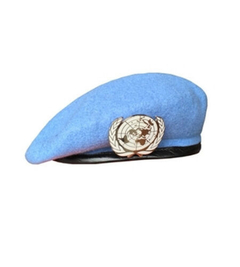 Boina Azul das Forças de Paz da ONU Nações Unidas