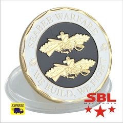 Moeda Divisão de Marinha "SEABEES" Comemorativa na internet