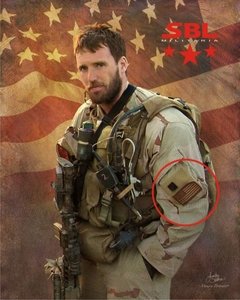Patch Bandeira Estados Unidos EUA USA para diversas camuflagens