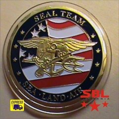 Moeda SEAL's US NAVY Comemorativa - MILITARIA SBL 