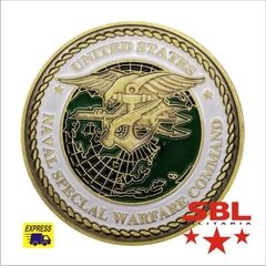 Moeda US NAVY SEAL's Comando de Operações Especiais Marinha Comemorativa Militar