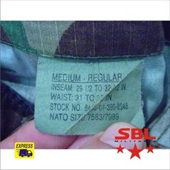 Calça Tática Militar Selva Woodland Original do US ARMY