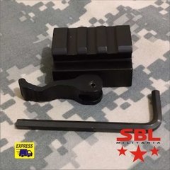 Trilho 4 cm de Desarme Rápido por pressão 20mm - MILITARIA SBL 