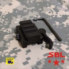 Trilho 4 cm de Desarme Rápido por pressão 20mm