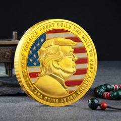 Moeda Donald J. Trump Comemorativa - Águia de Ouro EUA - comprar online