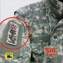 Lote de 2 Funny Patches Desert ACU Umbrella Corp (2 unidades) na internet