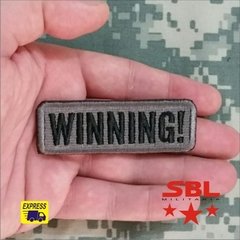 Patch Tarja "Winning" - MILITARIA SBL 