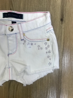 Shorts Jeans Branco Juicy Couture - comprar online