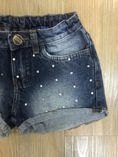Shorts Jeans Strass Zara - comprar online