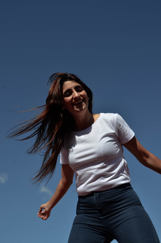 remera blanca mujer