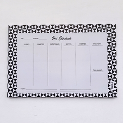 Planner semanal CONTRASTE