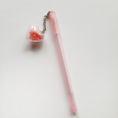 Bolígrafo CORAZON con piedritas - comprar online