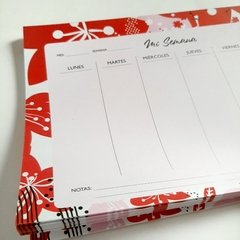 Planner semanal CEREZO - comprar online