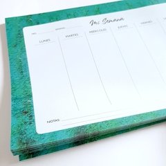 Planner semanal KRAFT - comprar online