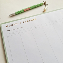 Planner MENSUAL 24 hojas - Tienda Emme