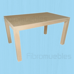 Mesa de comedor de 137x90