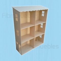 Casita de muñecas con división