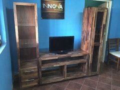 Sistema modular Rack. Mesa tv y Torres Racks.