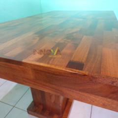Mesa Extensible de Algarrobo. De 1,60 a 2,00 m. - tienda online
