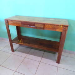 Mesa de Arrime "Lara" 1.20 x 0.85 m. 1 cajón
