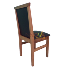 Mesa Alistonada 1,40m x 0.80 m. con 4 sillas "Danissa" tapizadas en ecocuero. - comprar online