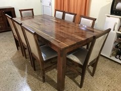 Mesa "Diseño" 2,00x0,90m. con 8 sillas Danissa.