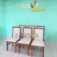 Sillas De Algarrobo. Silla De Comedor. Silla Danissa. - INNOVA Muebles