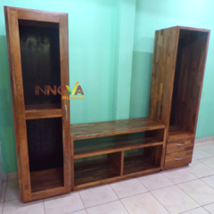 Sistema modular Rack. Mesa tv y Torres Racks.