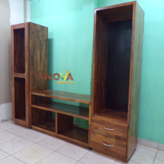 Sistema modular Rack. Mesa tv y Torres Racks. - comprar online