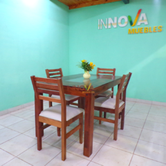 Mesa Pradera de 1.40 x 0.80 m. con 4 Sillas modelo Giuliana - comprar online