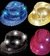 Sombrero Braz Con LED