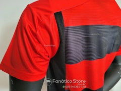 Conjunto do Flamengo Onda Modelo 2023-24 Uniforme de Futebol