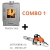Combo Salamandra Tromen P7500 + Motosierra Lusqtoff Garden plus