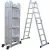 Escalera Aluminio Multifuncion 4X4