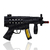 Pistola Ametralladora Luz Sonido Movimiento Tambor Ak 938 - comprar online