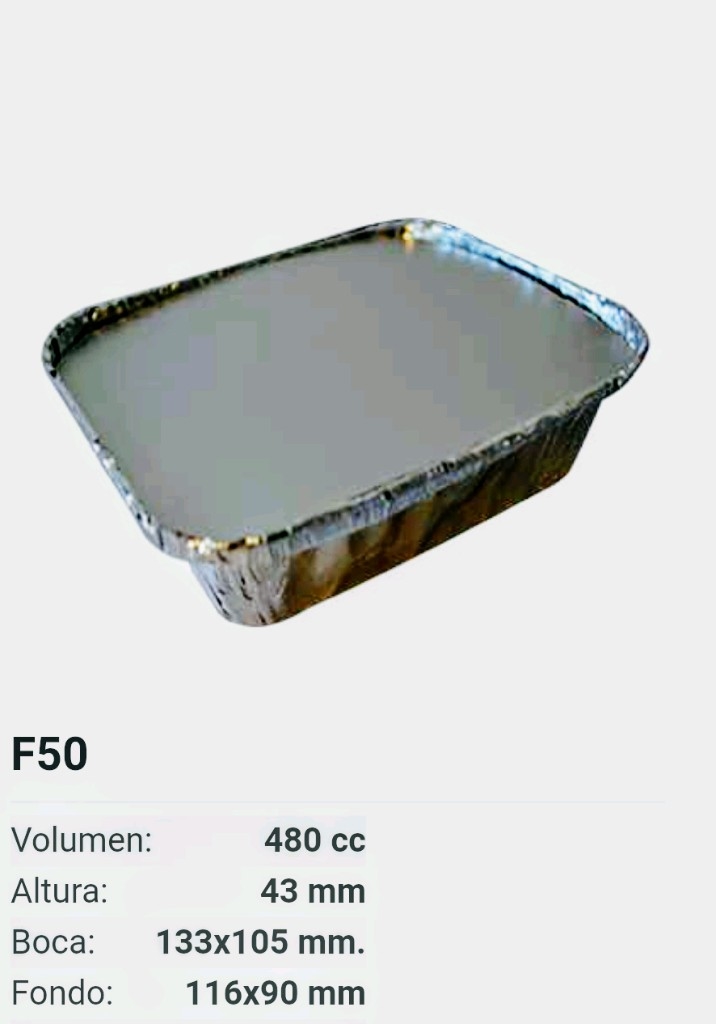 Bandeja Aluminio F50 - Comprar en Aruja