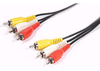 Cable 3 Rca Macho - 3 Rca Macho Audio Y Video 1.5 Mts