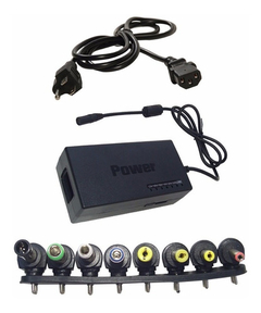 Cargador Universal Notebook 8 Puntas Adaptador 12-24v - comprar online