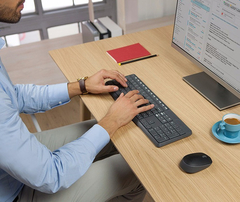 Combo Logitech Mk235 Kit Mouse Y Teclado Usb Inalambrico - tienda online